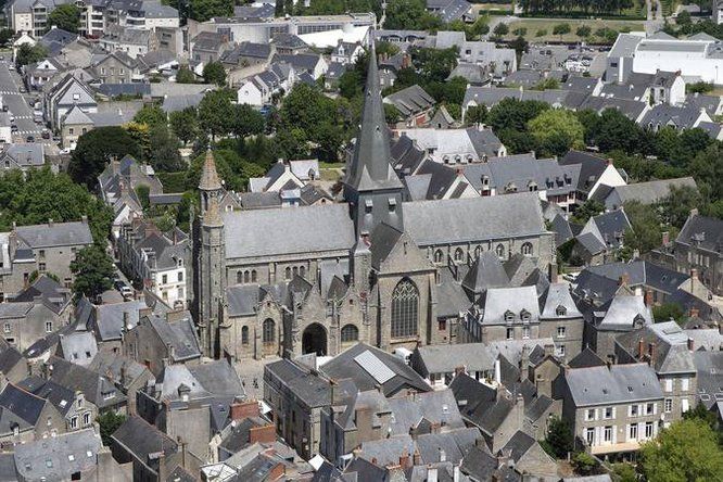 Guérande vue du ciel