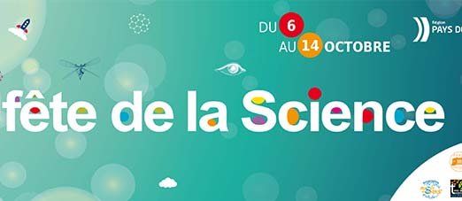 infographie pour la fête de la science du 6 au 14 octobre 2018